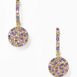 Kate spade earrings multicolor gently used.